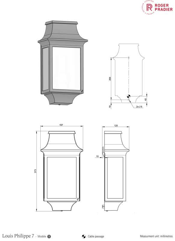 antike Wandlampe außen